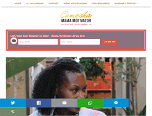Tablet Screenshot of camesha.com